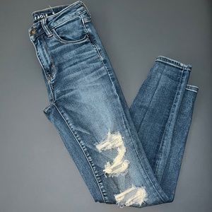 American Eagle hi-rise jegging